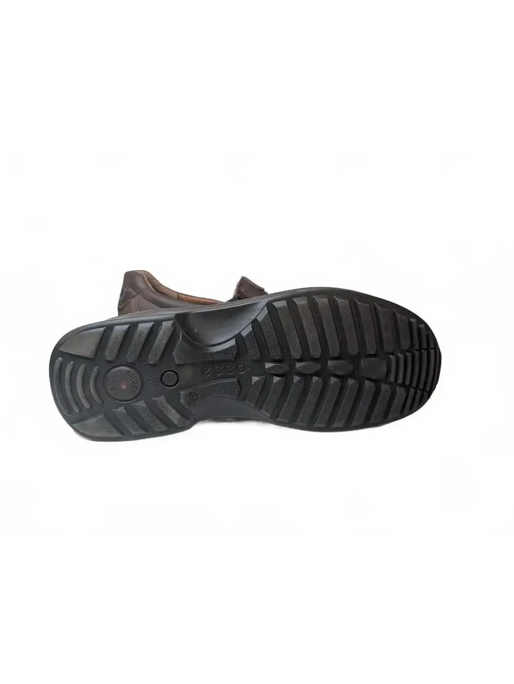 ECCO Men's Fusion II Slip-On Shoes in Coffee Brown Nubuck Leather, Size 46